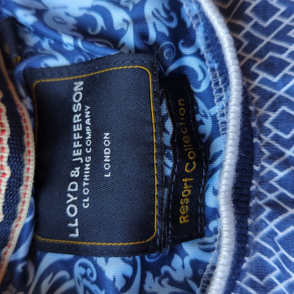 Blue Patterned T-Shirt - Picture 2 of 4
